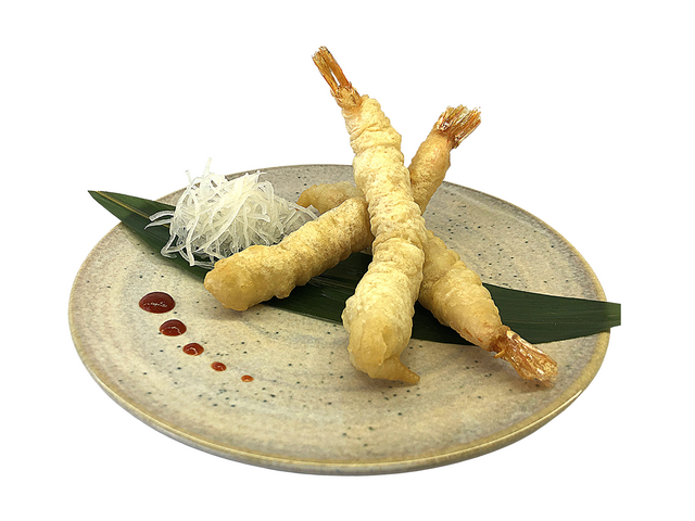 Ебі темпура зі спайсі соусом