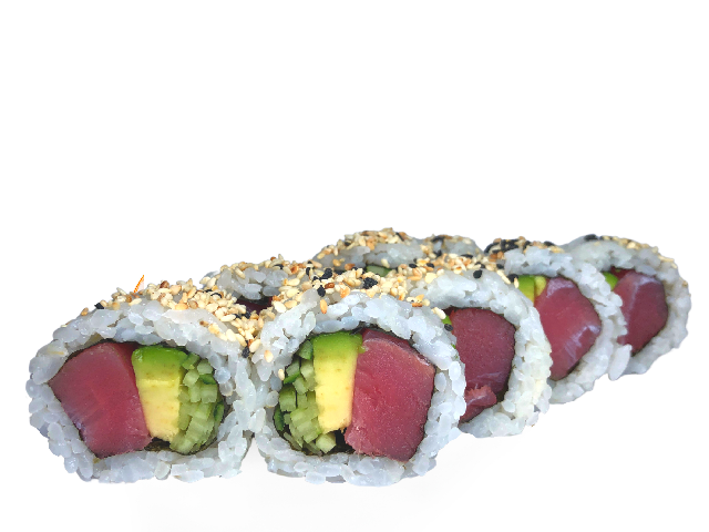 Каліфорнія з тунцем в кунжуті