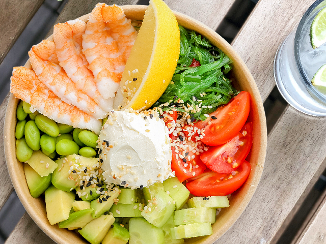 Поке боул з креветкою