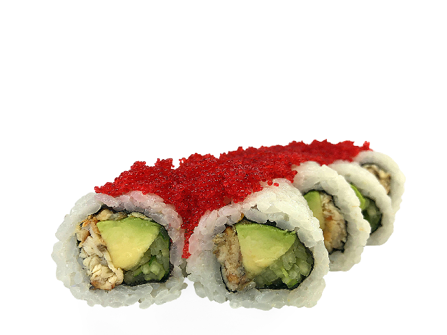 Каліфорнія з вугрем в ікрі