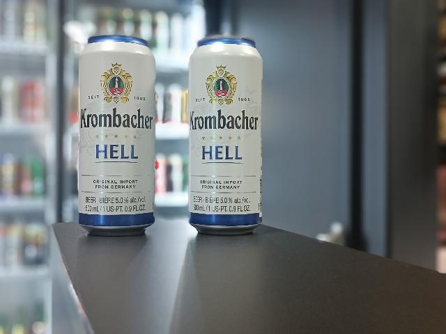 Пиво Krombacher Hell