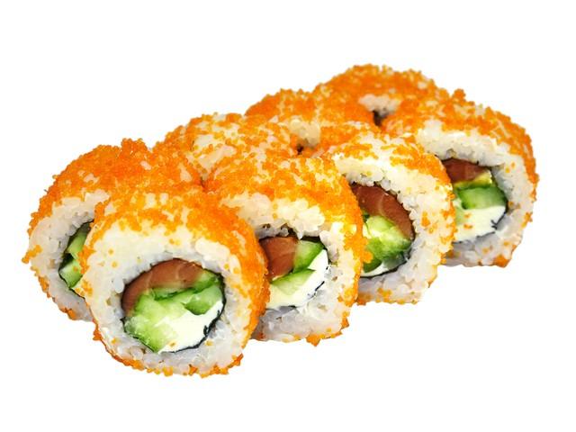 Каліфорнія в ікрі з лососем х/к