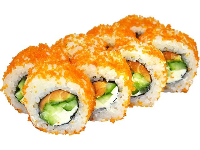 Каліфорнія в ікрі з лососем