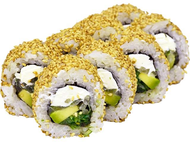 Вегарол Овочевий в кунжуті з крем-сиром