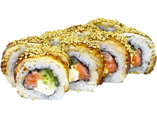 Філадельфія з лососем у вугрі