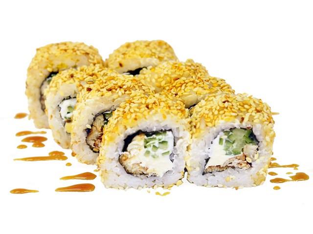 Каліфорнія з вугрем в кунжуті