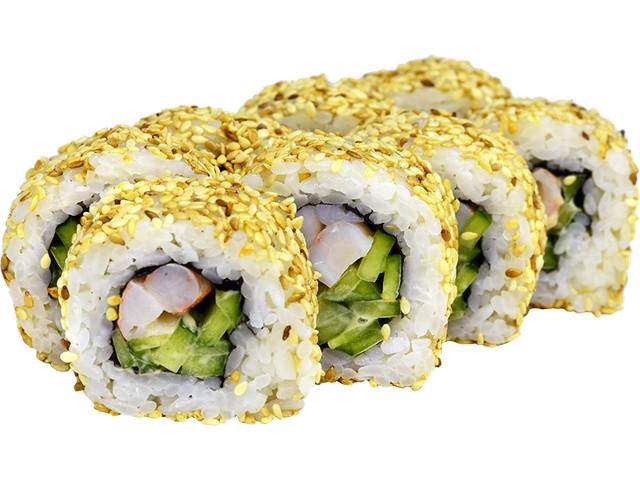 Тигрова креветка в кунжуті