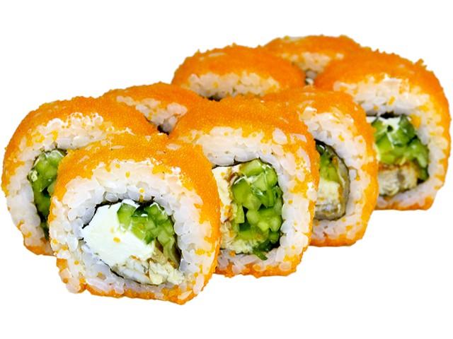 Каліфорнія в ікрі з вугрем