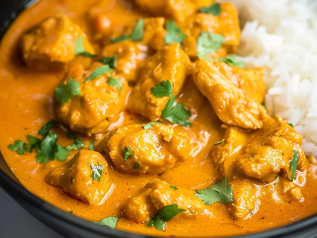 Курка каррі з овочами.