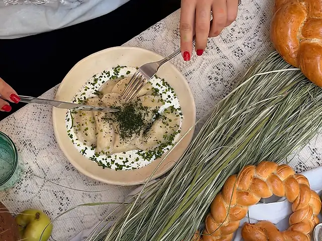 Вареники з сиром