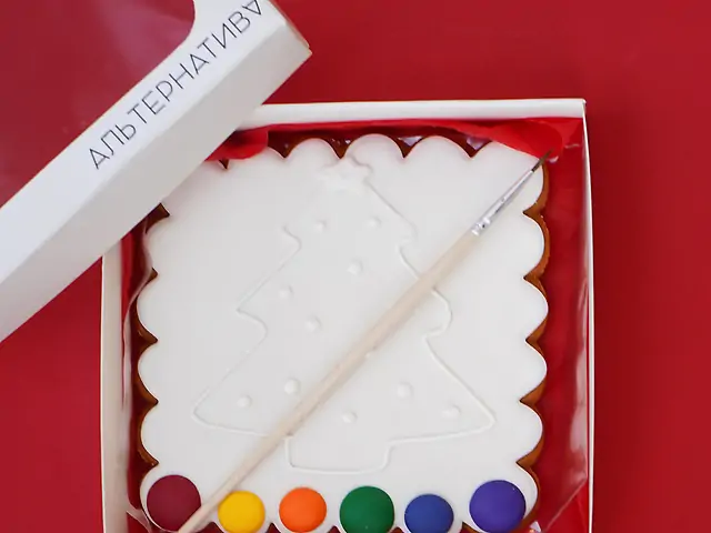 Пряник розмальовка