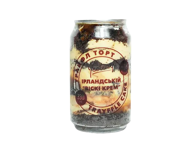 Десерт у банці "Віскі крем", 330 мл.