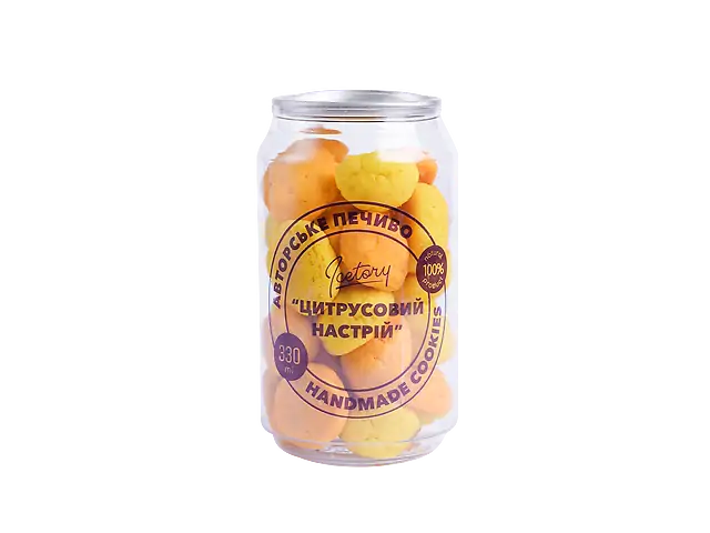 Банка печива "Цитрусовий настрій", 330 мл.