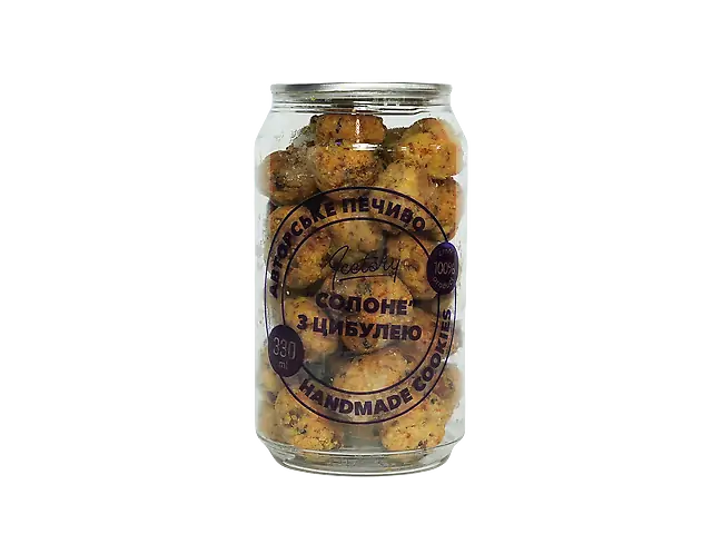 Банка печива "Солоне з цибулею", 330 мл.