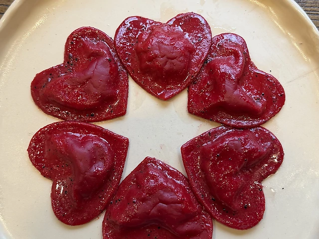 Равіолі, що говорять про кохання