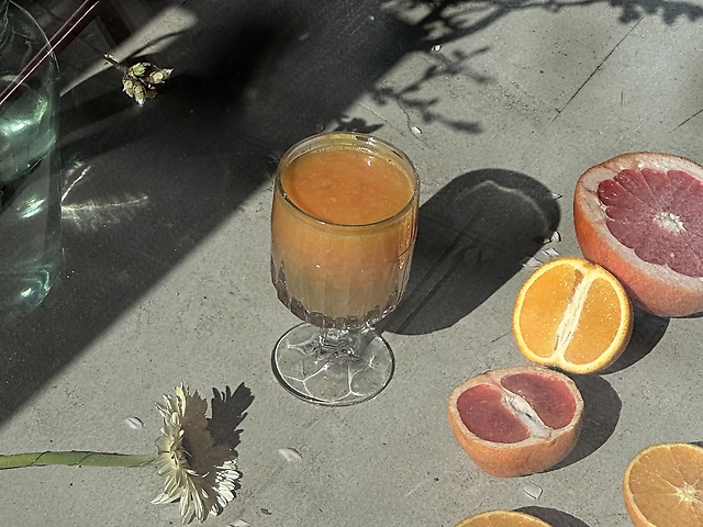 Грейпфрутово-апельсиновий фреш