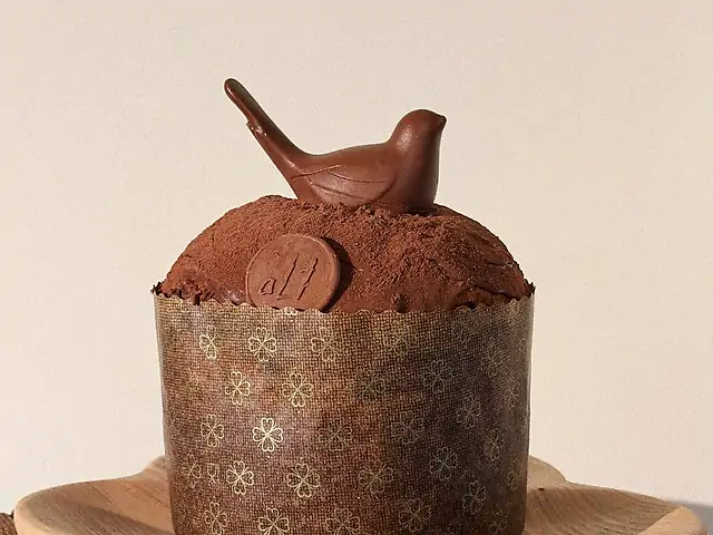 Паска з шоколадним кремом