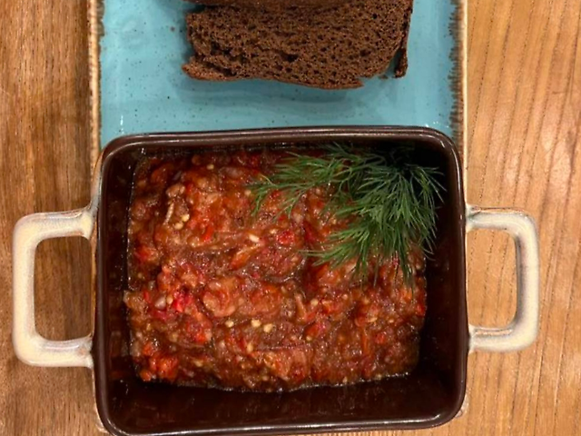 Ікра з печених овочів