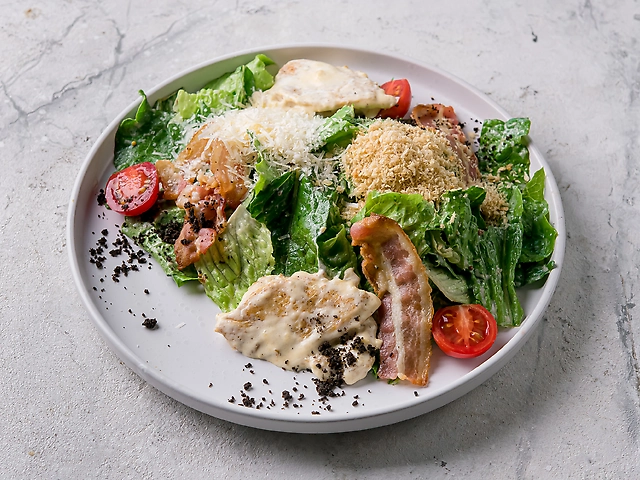 САЛАТ ЦЕЗАР З КУРКОЮ