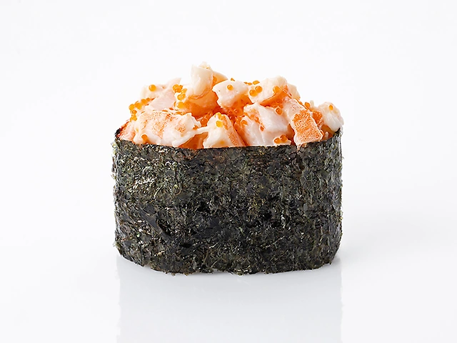 Гункан з тигровой креветкою