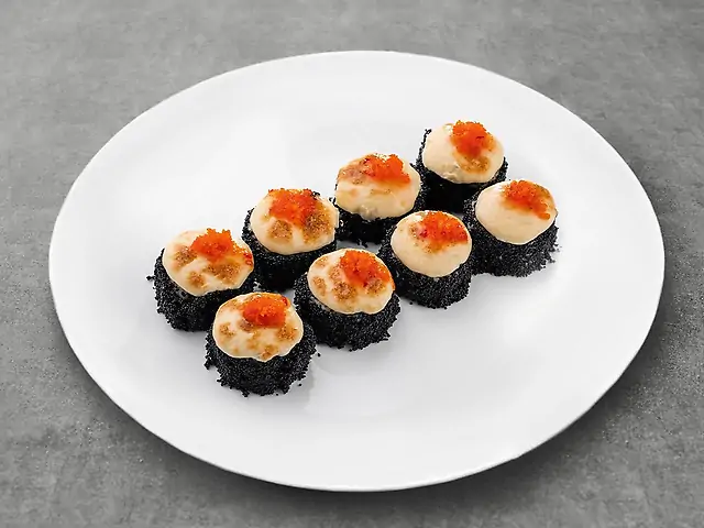 Запечений рол з креветкою