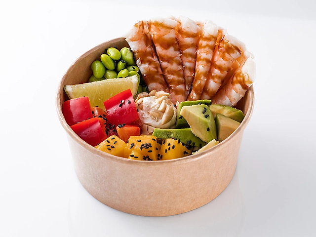 Боул з креветкою