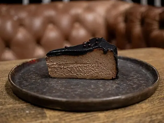 Шоколадний Баскський чізкейк
