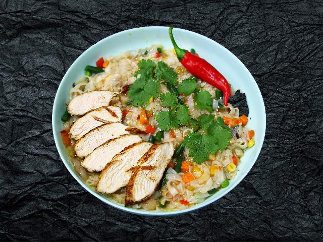 WOK з куркою