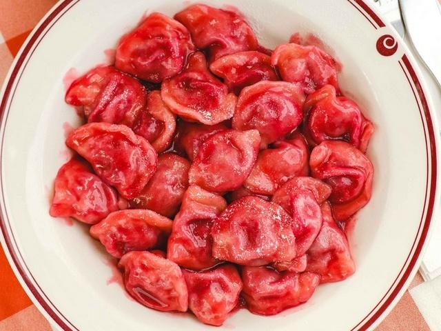 Вареники с вишней