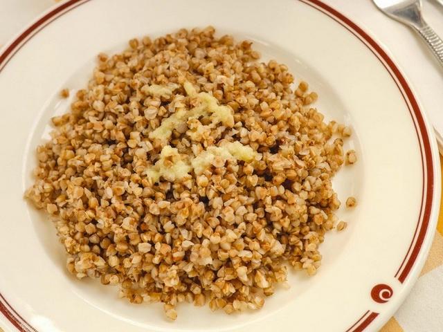 Гречка отварная с маслом (дет.)