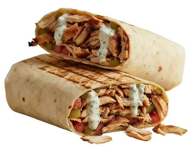 Шаурма М'ясник (подвійне м'ясо) (500г): Блюдо