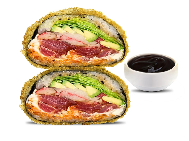 Суші бургер з тунцем