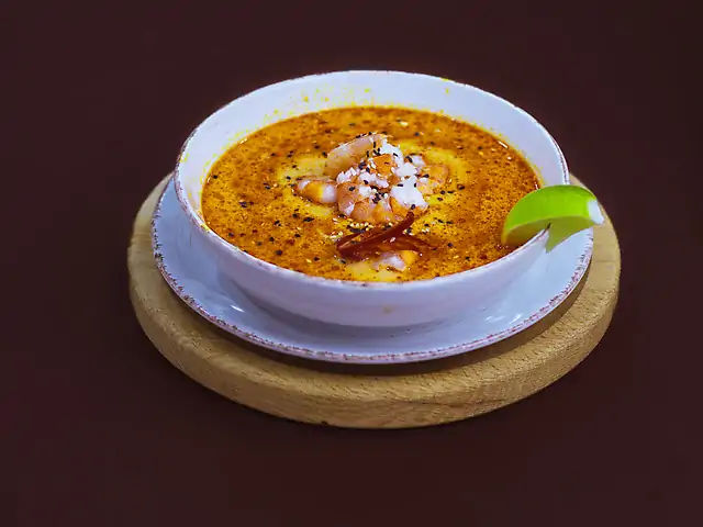 Том Ям з креветками