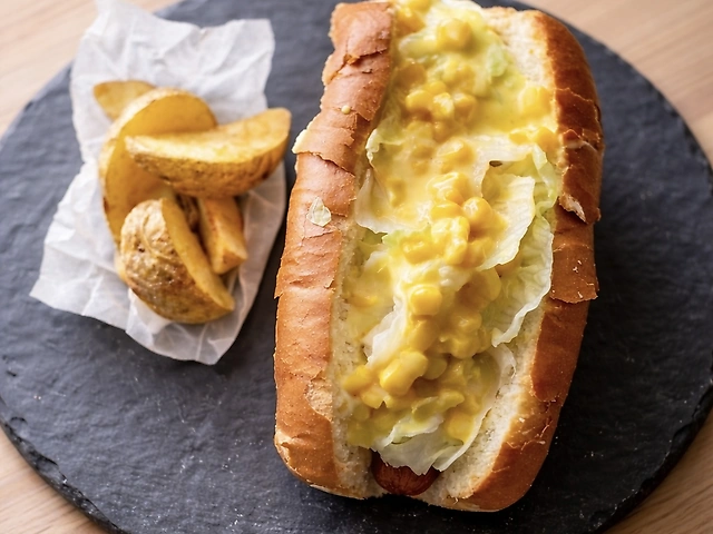 Хот-дог Cheese Corn