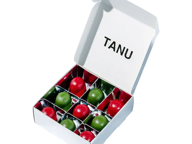 набір новорічних цукерок