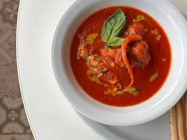 Tuscan seafood soup