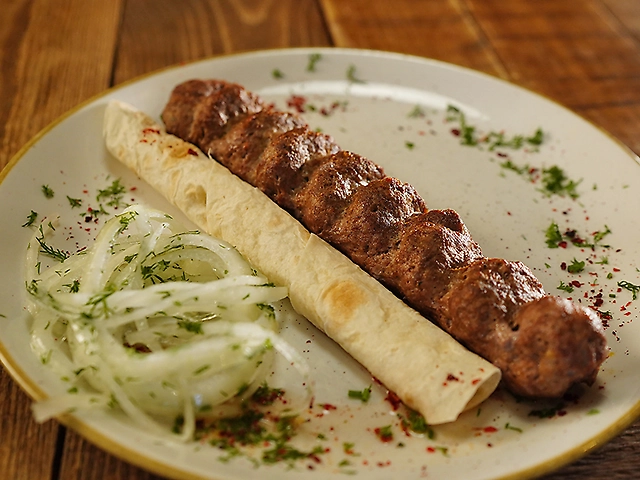 Люля-кебаб зі свинини  і телятини