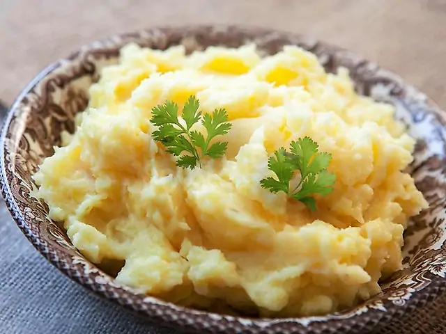 Картопляне пюре з вершковим маслом