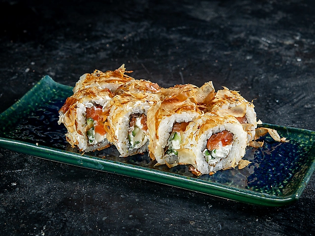 Roll Bonito with salmon