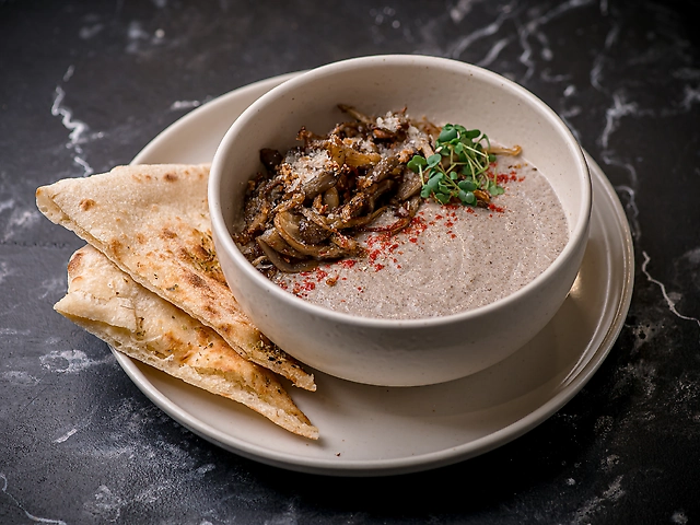 Крем-суп із грибів