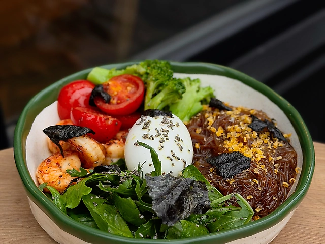 Боул з креветками