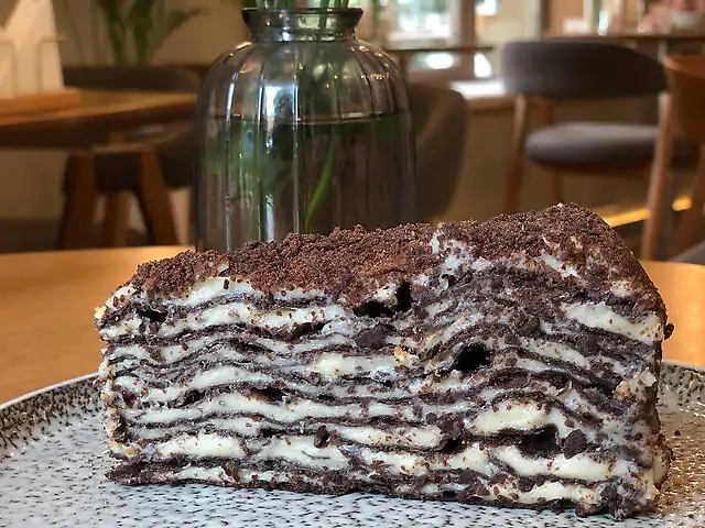 Наполеон шоколадний