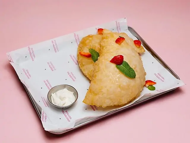 Полуниця + маскарпоне: 
