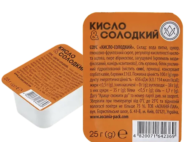Соус кисло-солодкий