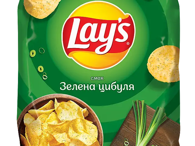 Чіпси Lays Зелена цибуля