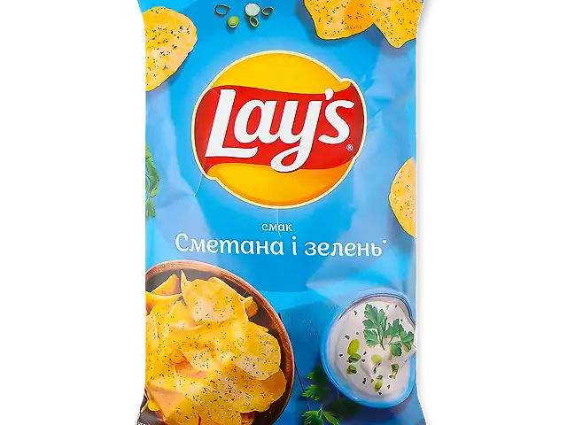 Чіпси Lays сметана