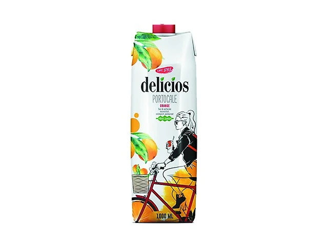 Сік Delicios Апельсин 1л.