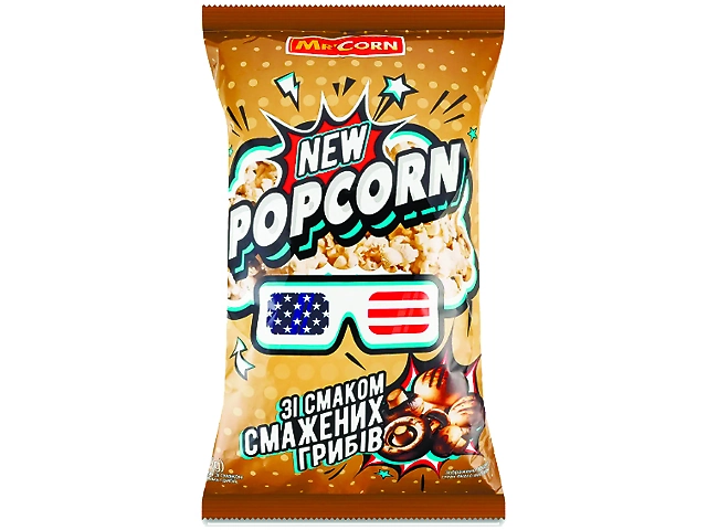 Попкорн Mr'Corn "Смажені гриби" 70г