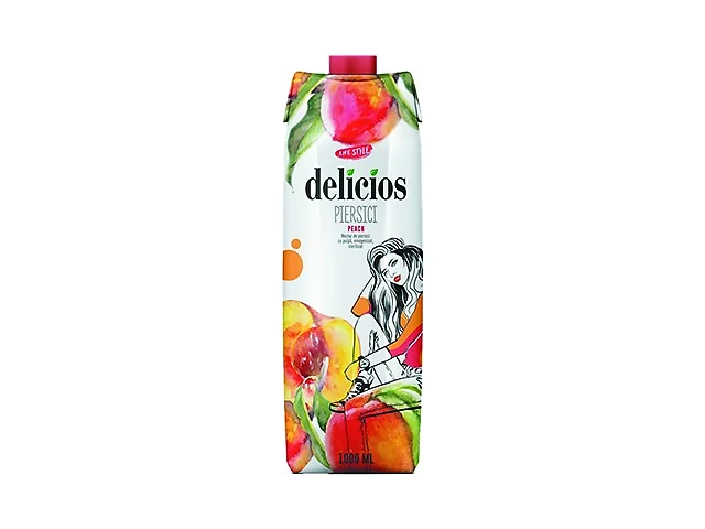 Сік Delicios Персик 1л.