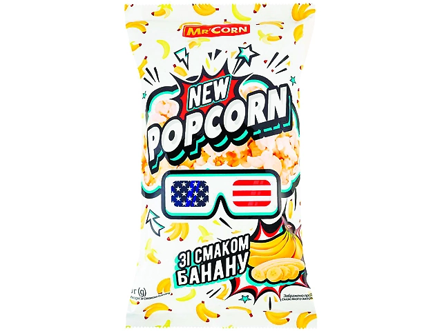 Попкорн Mr'Corn "Банан" 90г